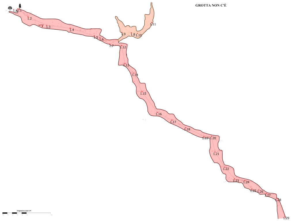 Grotta Non C'è - Sezione